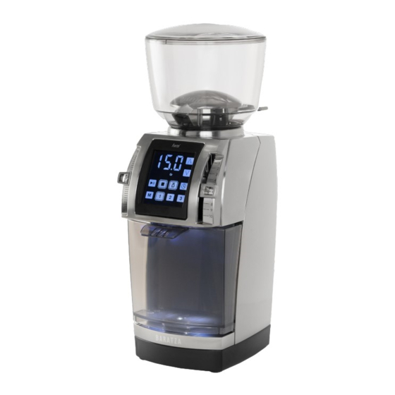 Baratza Forte BG Quick Start Manual