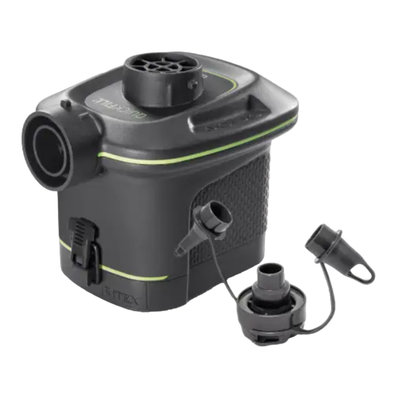 Intex Quick-Fill AP633 Owner's Manual