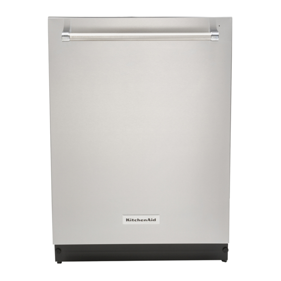 KitchenAid KDTE104ESS Dishwasher User Guide