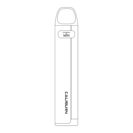 UWELL CALIBURN A2S Pod System User Manual