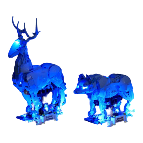 LIGHT MY BRICKS HARRY POTTER EXPECTO PATRONUM 76414 LIGHT KIT Installation Manual