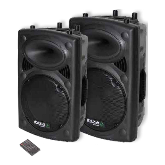 Ibiza sound SLK12A-TWS Manual