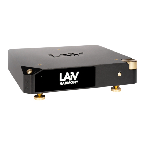 LAIV HARMONY Manual