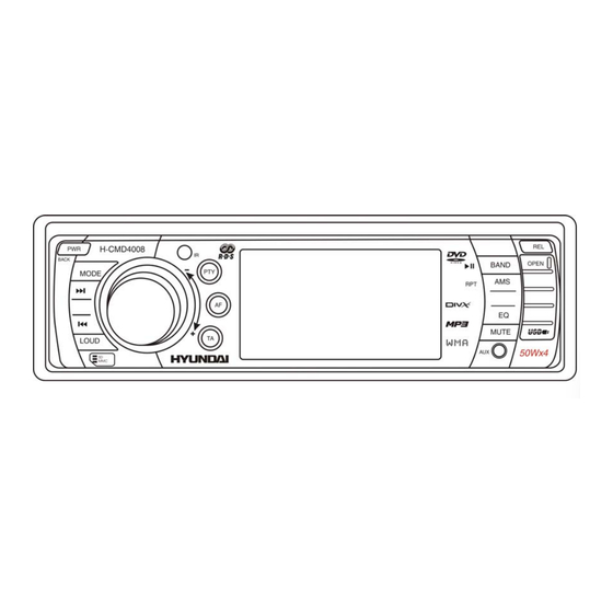Hyundai Excellence H-CMD4008 Instruction Manual