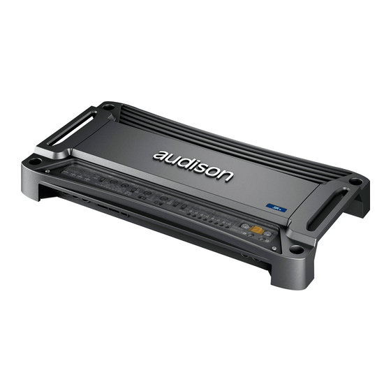 Audison SR 4 Advanced Web Manual