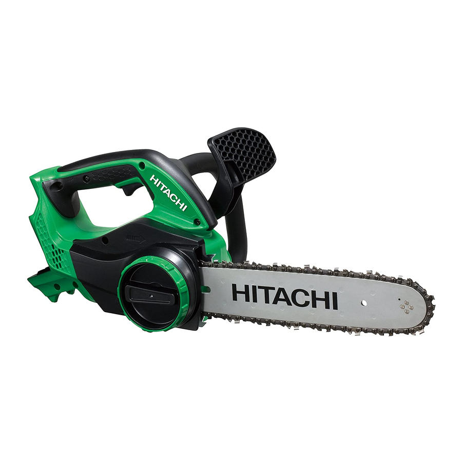 Hitachi CS 36DL Handling Instructions Manual