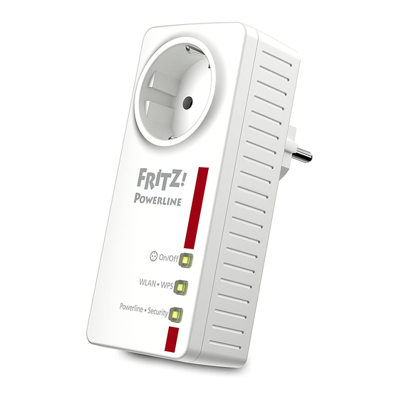 Fritz! Powerline 546E Installation And Operation Manual