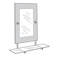 Argos Habitat Maine 2 Shelf Small Bookcase 610/9565 Assembly Instructions