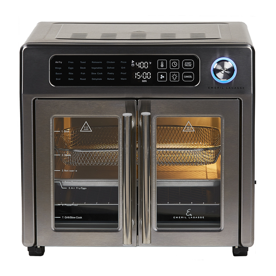 Emeril Lagasse FRENCH DOOR AIRFRYER 360 Quick Start Manual