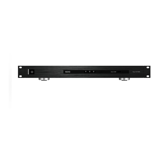 LEGRAND Nuvo NV-P5050 Series Product Manual