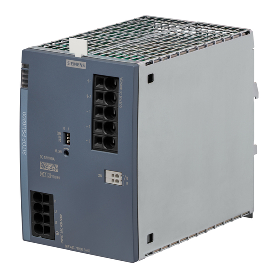 Siemens 6EP3433-7SB00-0AX0 Equipment Manual
