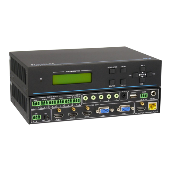 SY Electronics SY-MS51 Manuals