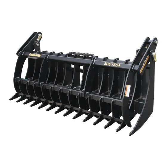 Land Pride SGC1560 Operator's Manual