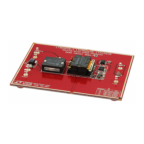 Linear Technology 968A-B Quick Start Manual