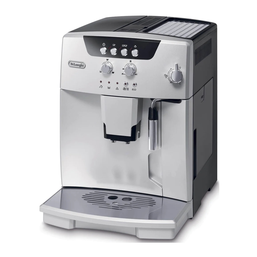 DeLonghi Magnifica, ESAM04110S - Automatic Espresso Machine, Cappuccino Maker Manual