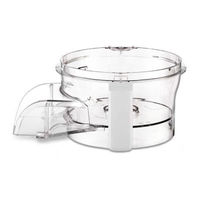 Cuisinart CFA-10 Instruction And Recipe Booklet
