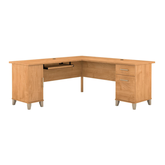 BUSH FURNITURE Somerset WC81410K Assembly Manual