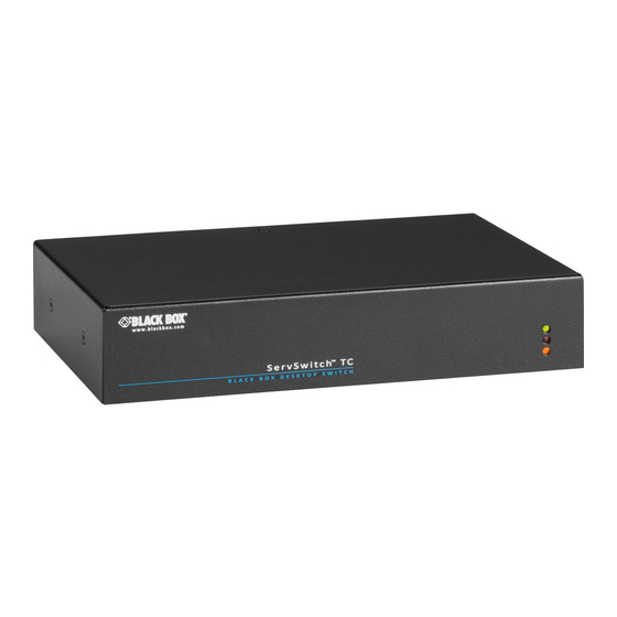 Black Box ACX1004 User Manual