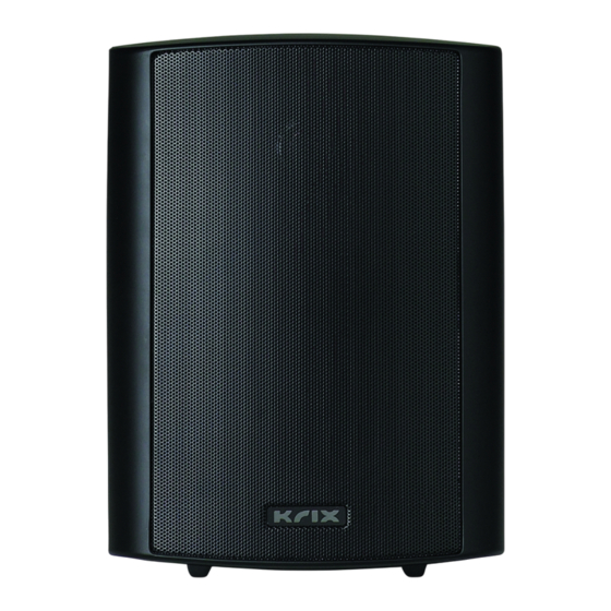 Krix Aquatix Installation Manual