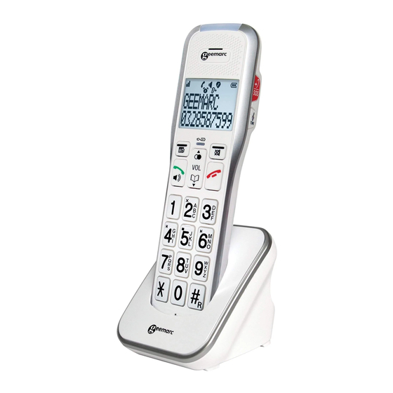 Geemarc AMPLIDECT 595 U.L.E Quick User Manual