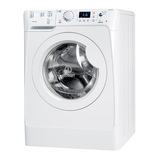 Indesit PWDE 7145 W Instructions For Use Manual