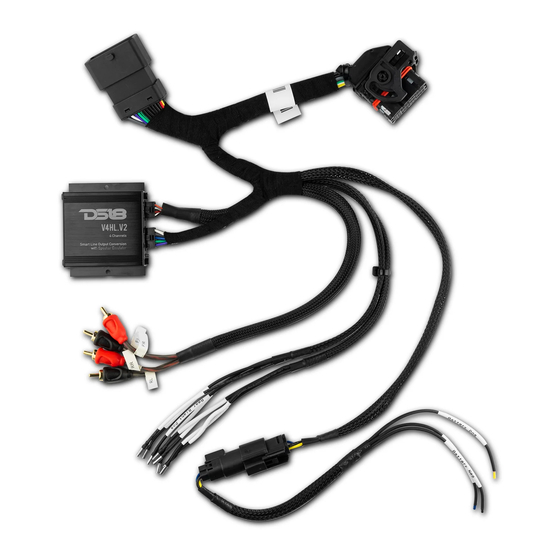 DS18 RY-HARNESS.HD Owner's Manual