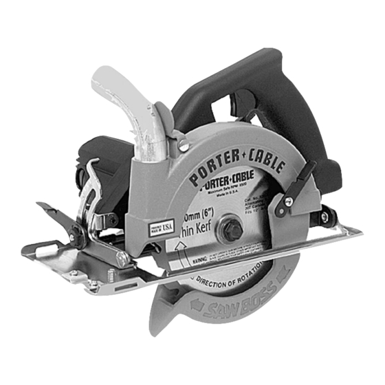 Porter-Cable SAW BOSS 345 Instruction Manual