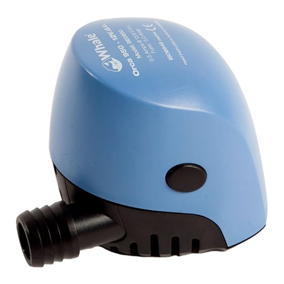 Whale Orca 500 Installation And Operation Manual