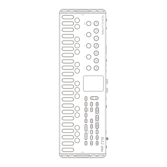 Sonicware ELZ 1 play Reference Manual