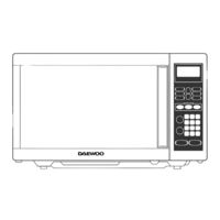 Daewoo KOR-864H Operating Instructions Manual