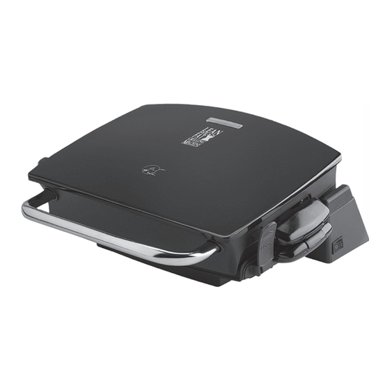 George Foreman G-broil GRP72CTBCAN Use And Care Manual