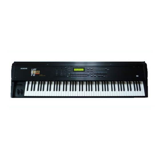 ENSONIQ KT-76 Quick Start Manual