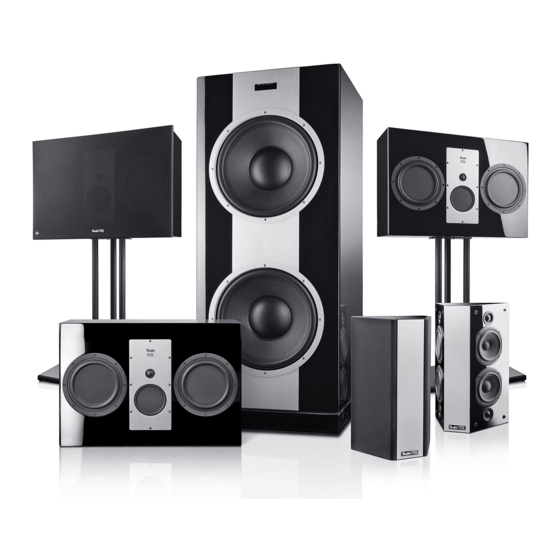 Teufel System 10 THX Ultra 2 Technical Description And Operating Instructions