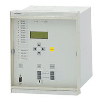 Siemens SIPROTEC 7SS523 V3.3 Manual