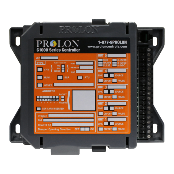 Prolon FlexIO C1000 Series Hardware Manual