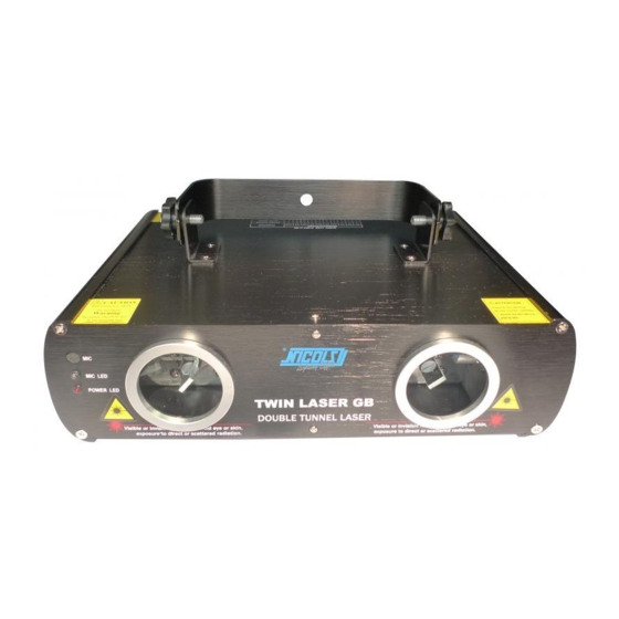 Nicols TWIN LASER GB User Manual