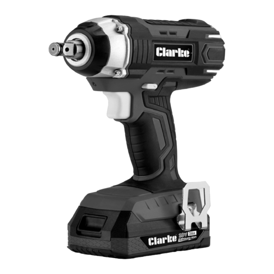Clarke CCIW160 Operating & Maintenance Instructions