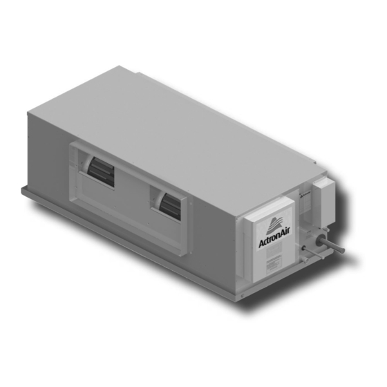 actionair ESP PLATINUM ERQ2-14AS Installation & Commissioning Manual