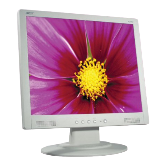 Acer AL1912 User Manual