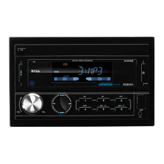 Boss Audio Systems 812UAB User Manual