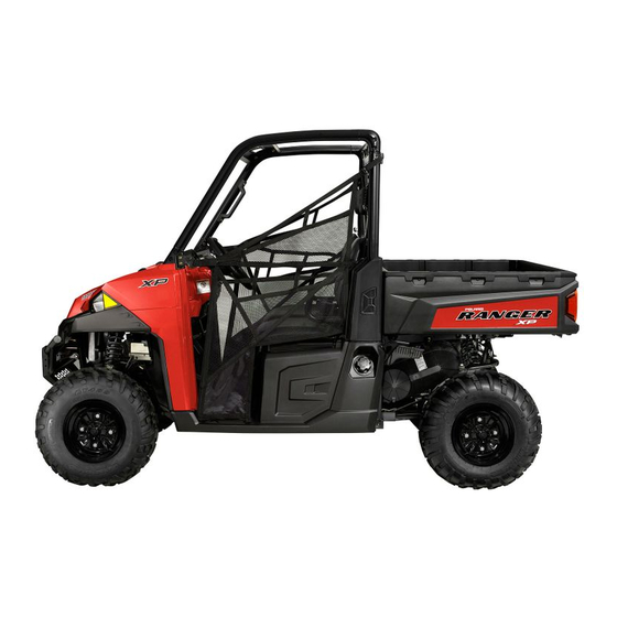 Polaris RANGER XP 900 2013 Owner's Manual