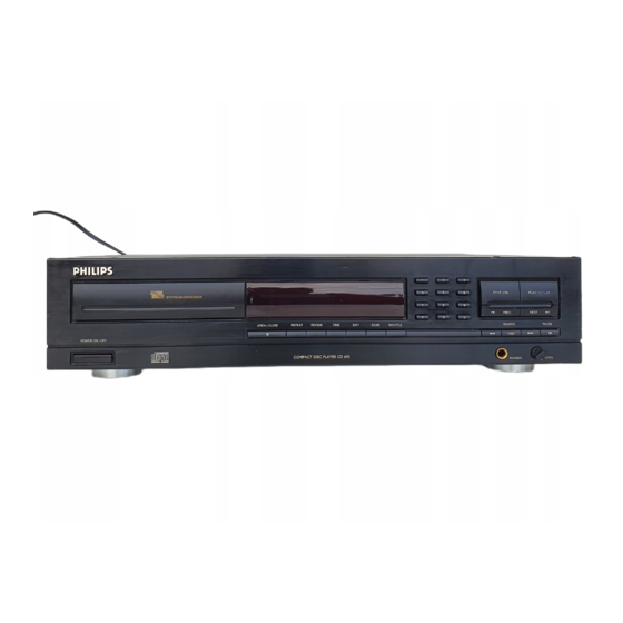 Philips CD692 Service Manual