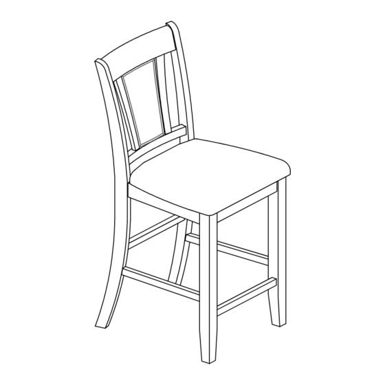 Furniture of America CM3984DK-PC-2PK Assembly Instructions
