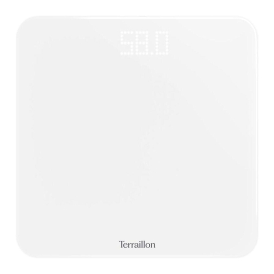 Terraillon X-LINE Instruction Manual