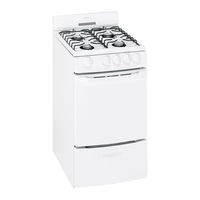 Hotpoint RGA724 Owner's Manual And Installation Instructions