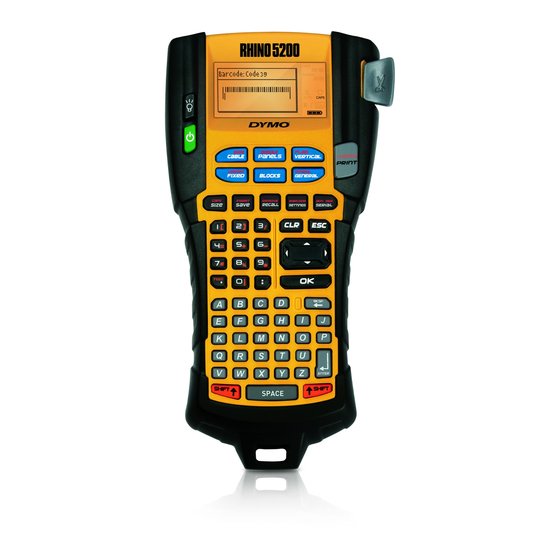 Dymo Rhino 5200 Brochure & Specs