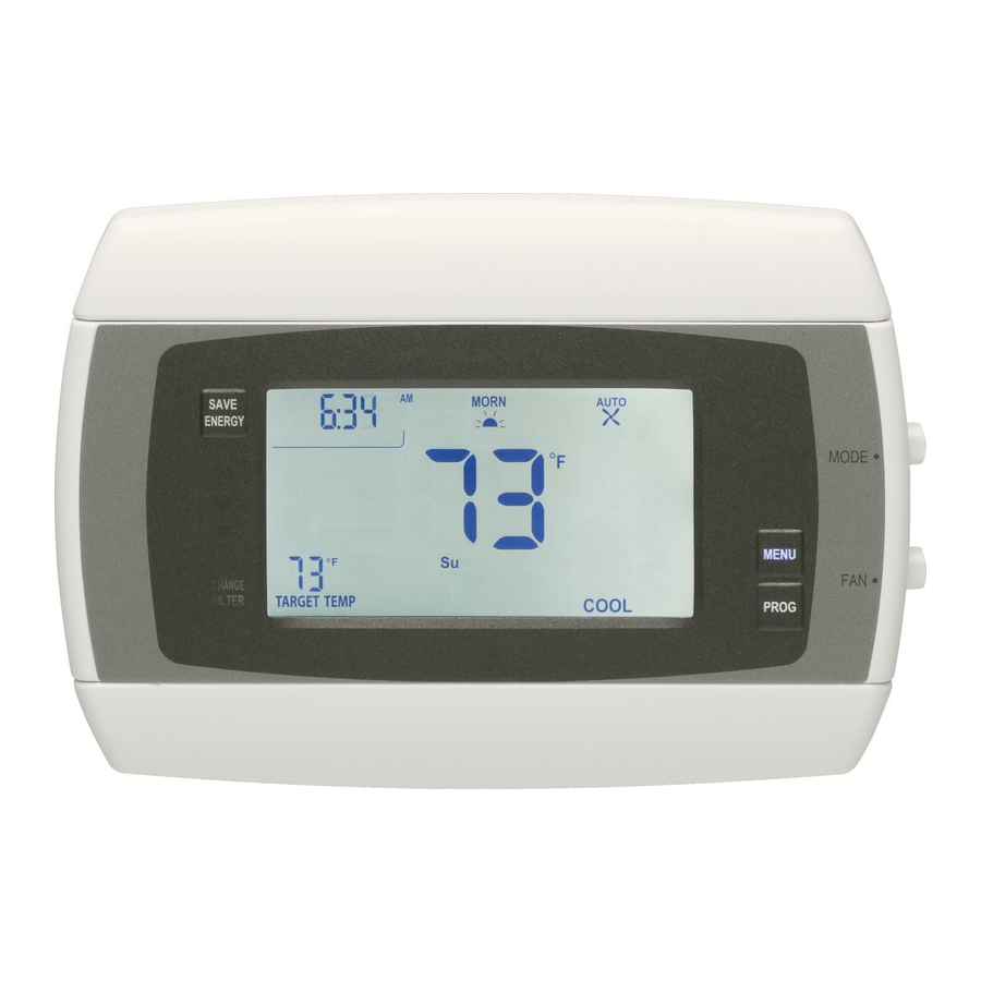 Radio Thermostat CT30 Install Manual
