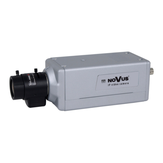 Novus NVIP-TC5401C/MPX2.0 User Manual