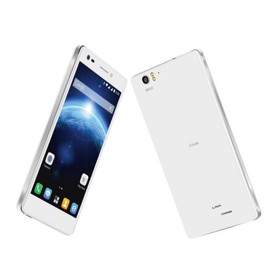 Lava iris X5 4G User Manual