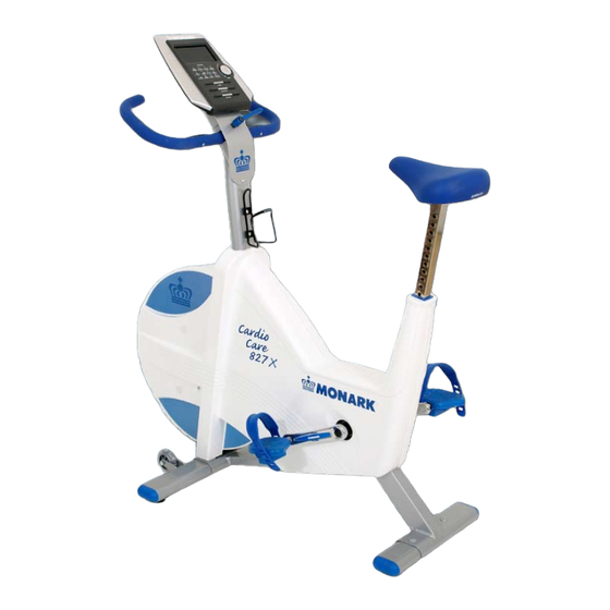 Monark Cardio Care 827 X Manual